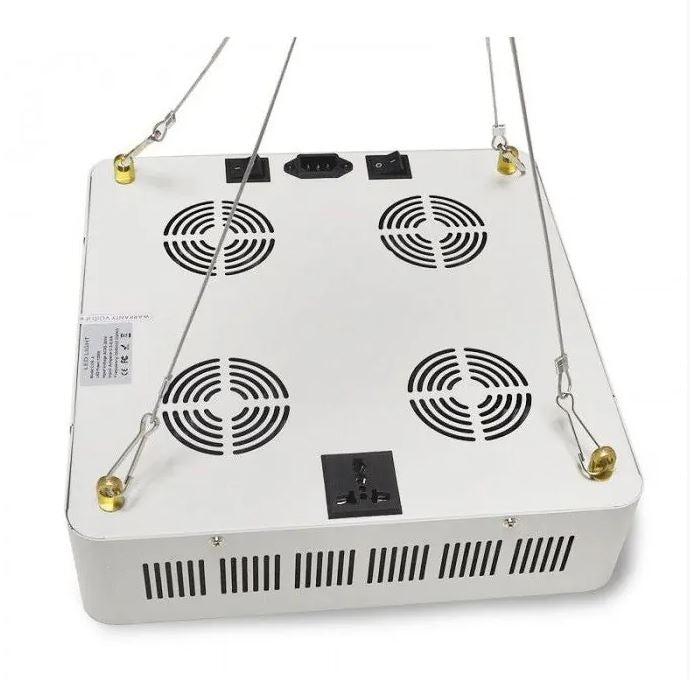 200W vækstlampe LED - Høj kvalitets grow lamp, inkl. ophæng, ægte 200W