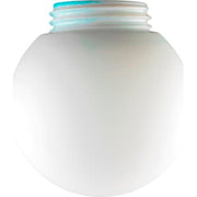 Glaskuppel Glob Ø150 mm, H133 mm, gevind 84,5 mm, mat opal