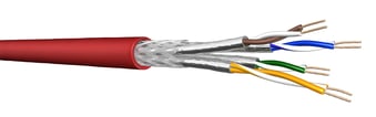 UC900 FLEX C7 S/FTP 4P PUR RED
