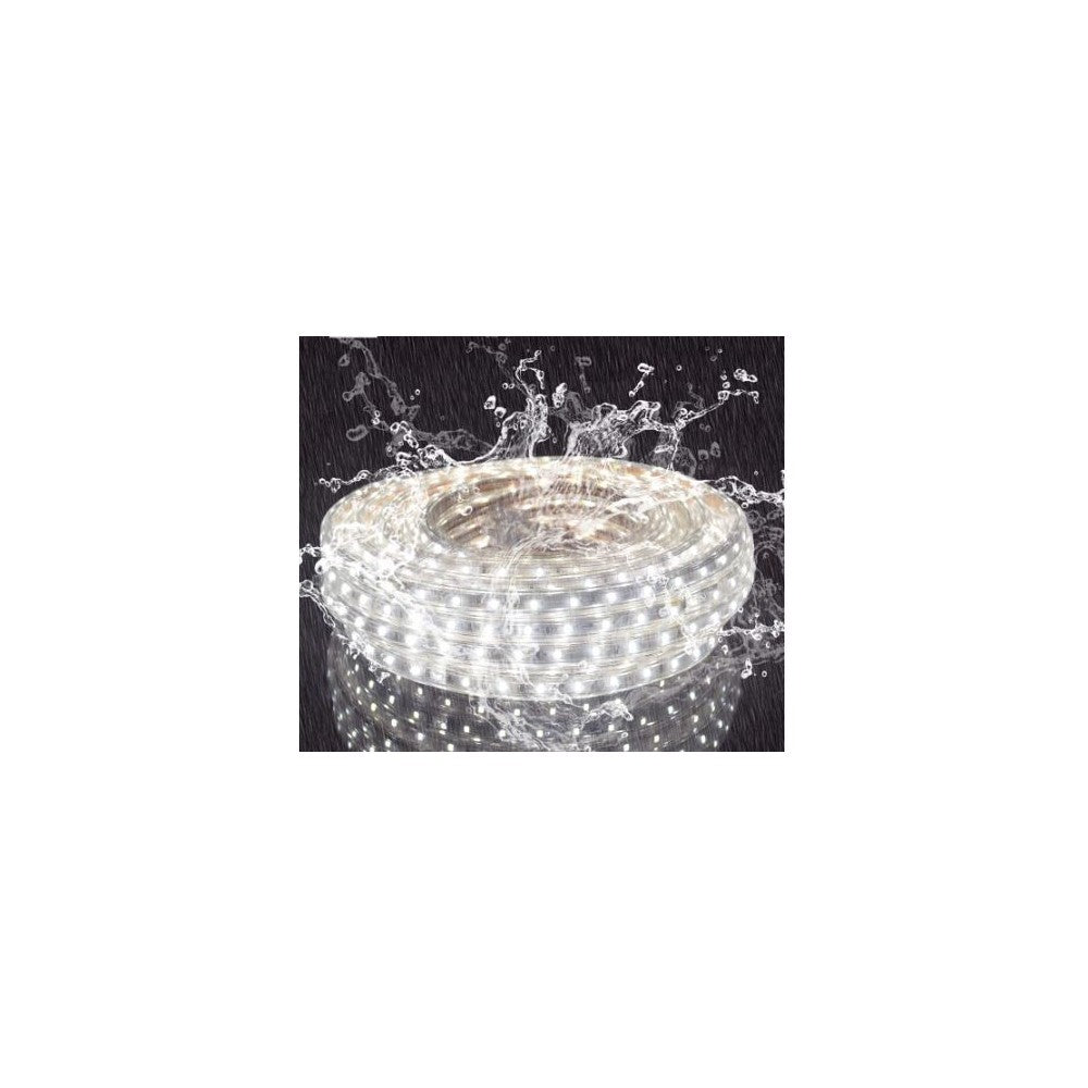 5 m LED strip (Type X-2) - 230V, vandtæt, IP67, 100 LED, 10W/m, klippes hver 10cm