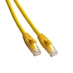 Patchkabel Kat. 6 UTP 0,5M LSZH Gul
