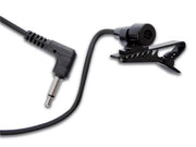 Tie-clip revers-mikrofon m. 3,5mm JACK stik (4m ledn.)