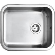 Juvel Barents vask BA5016 50x40cm med strainer, børstet