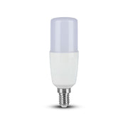 V-TAC 7.5W E14 LED Pære med Samsung Chip, 6500K, T37, Plastik - 660lm