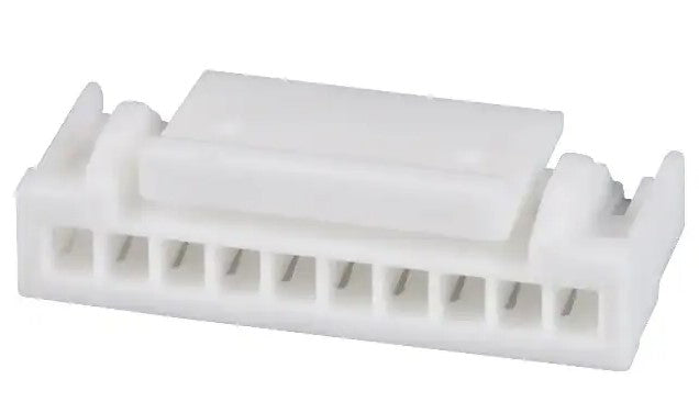 Ledning-til-print stikhus - JST GH, 1x10pol, 1,25mm