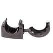 Slangeholder med integreret låg Ø34 mm sort