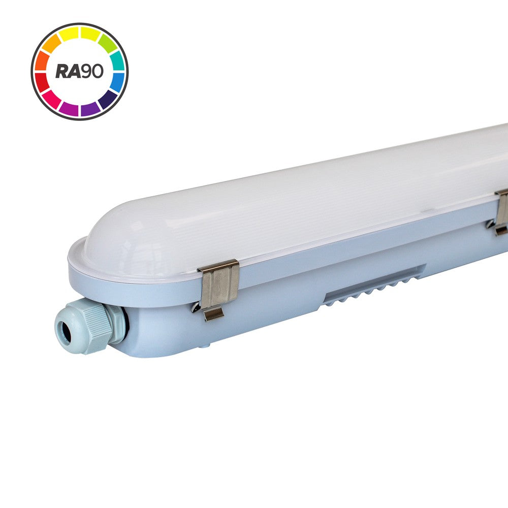 120 cm HiCRI Armatur - RA90, 40W, Gennemfortrådet, IP65, 5100lm