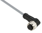 Følerkabel PVC M12 4-pin hun vinklet 2 meter XZCPV1241L2