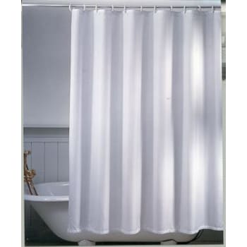 Forhæng Unicolor Miljø b:180 x h:240cm Hvid 12kovser U/bly/PVC