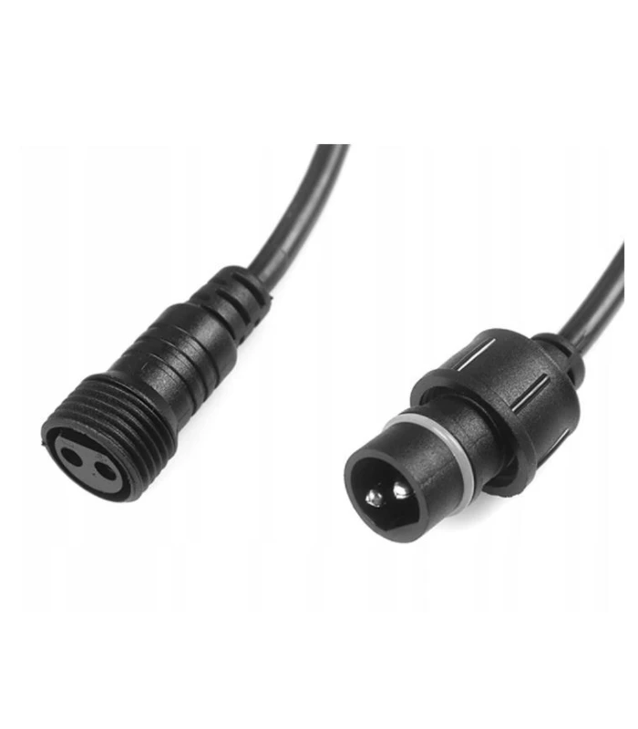 Lyskæde til 40 stk. E27 pærer - 20 meter