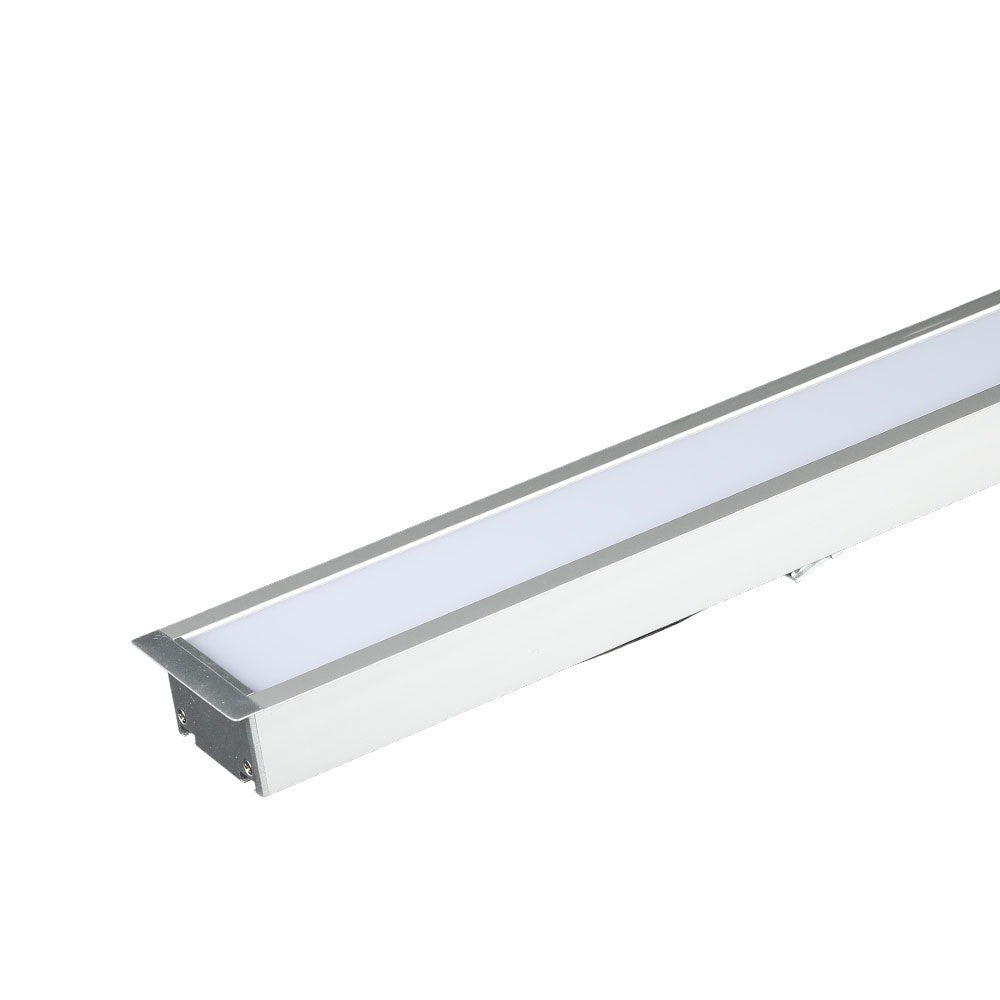 40W LED nedsænket lineært lys med Samsung chip og sølv hus, 6400K