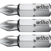 Wiha bits 25 mm, 1/4", Phillips PH2, 3 stk. i boks