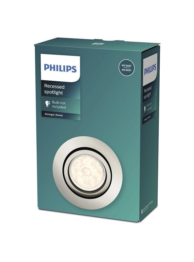 DONEGAL recessed nickel 1xNW 230V