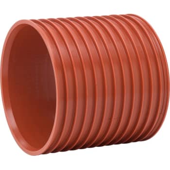 Uponor Double/Rib2 315 mm PP-skydemuffe, uden gummiring