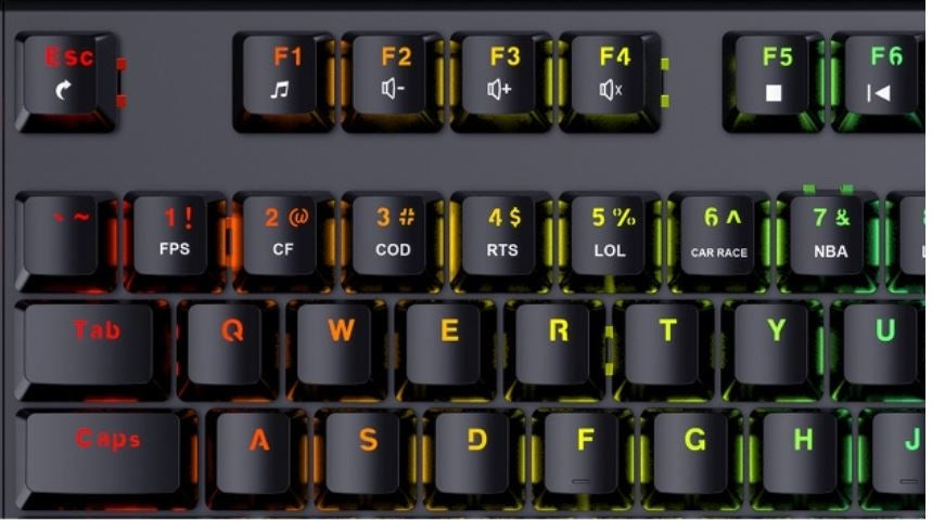Havit KB857 TKL RGB Gaming Keybord.