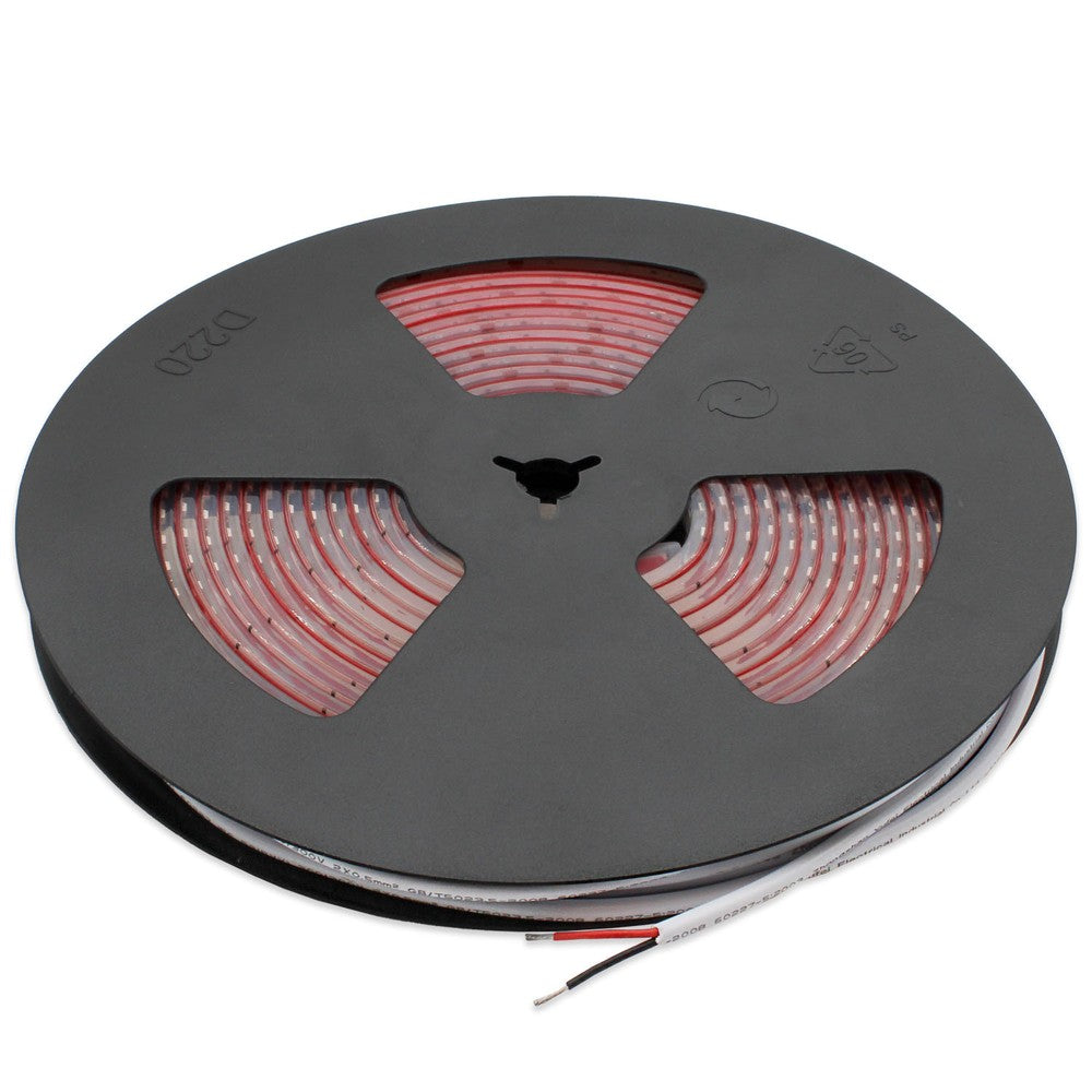 6m LED lysbånd til campingvogn, autocamper og markise - 7,5W/m, IP68, 120 LED pr. meter, 12V