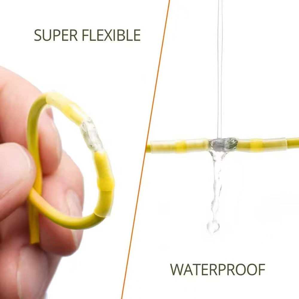 Krympeflex sæt med 50 stk. i 4 størrelser, 0,25-6mm2 - Til krympning af kabler og ledninger