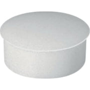 Lyreco magnet, hvid, Ø22 mm, 10 stk.
