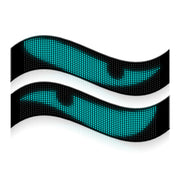 Pixel matrix panel 16x96 LED-display med Bluetooth-forbindelse og strømforsyning via 5V USB-port