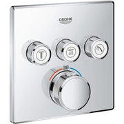 Grohtherm SmartControl Termostat til indbygning med 3 ventiler