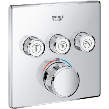 Grohtherm SmartControl Termostat til indbygning med 3 ventiler