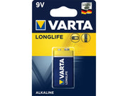 Longlife Alkaline E-blok batteri - 9V (1 stk.)