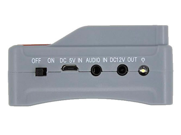 5" LCD testmonitor til CCTV (8MP AHD/CVI/TVI og analog)