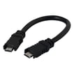 Kabel til NRG solid state-relæ 5-leder 10 cm mini-usb i begge ender 4 kabler pr. pakke