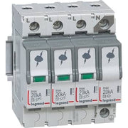 Transientbeskyttelse Type 2 3P+N, TT og TNS, 20kA