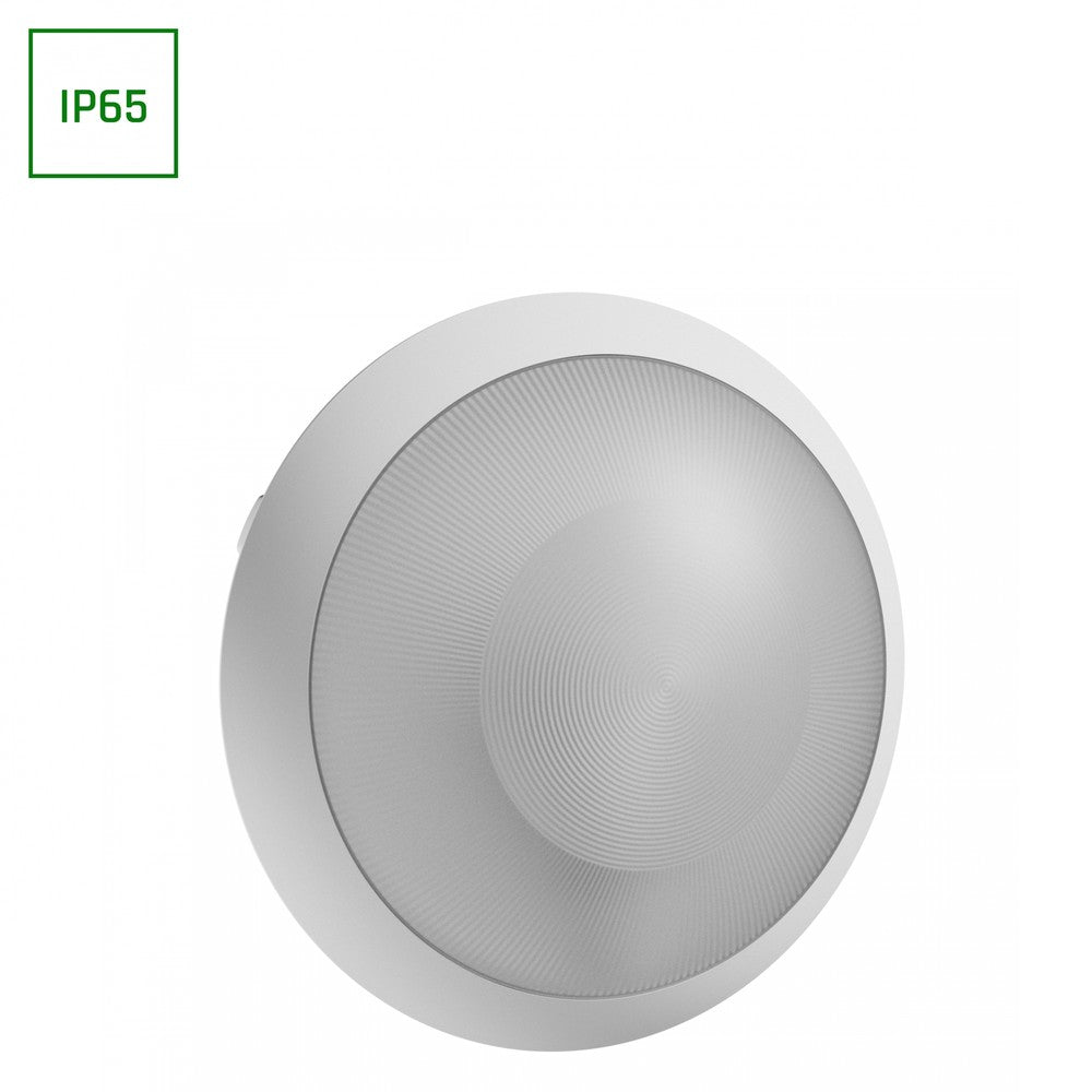 Nymphea loftslampe - Omni white, hvid, rund, IP65, IK08, 230V - 300x90mm