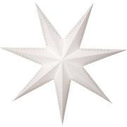 Star Trading Mika papirstjerne, hvid, 60cm