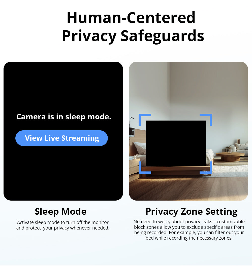 Wi-Fi AI slim overvågningskamera (2nd gen.) - 1080p