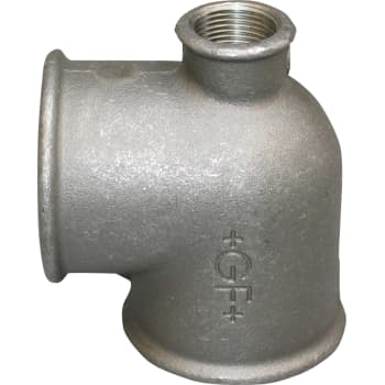 1.1/4" x 1/2" x 1" Sort tee