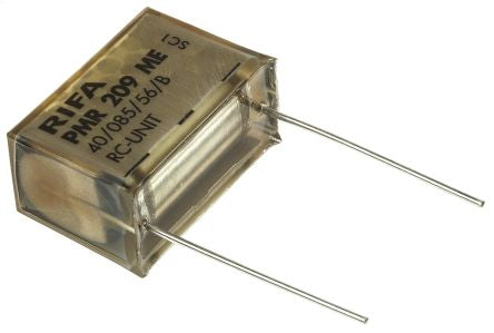 X2 RC filterkondensator - 470nF + 100ohm 250VAC (25,4mm)
