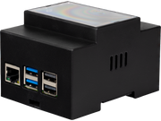 DIN-skinne kabinet til Raspberry Pi 5, Hvid