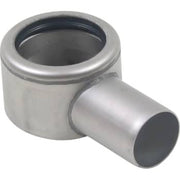 BLÜCHER 40 mm rendeudløb uden vandlås og studs, vandret