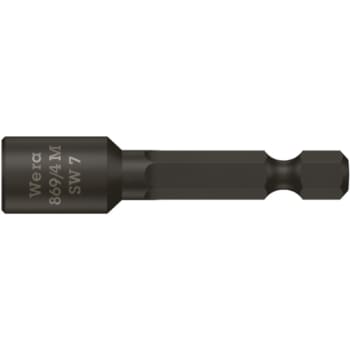 Wera magnettop 869/4 M, 6-kant, 1/4", 7,0 x 50 mm