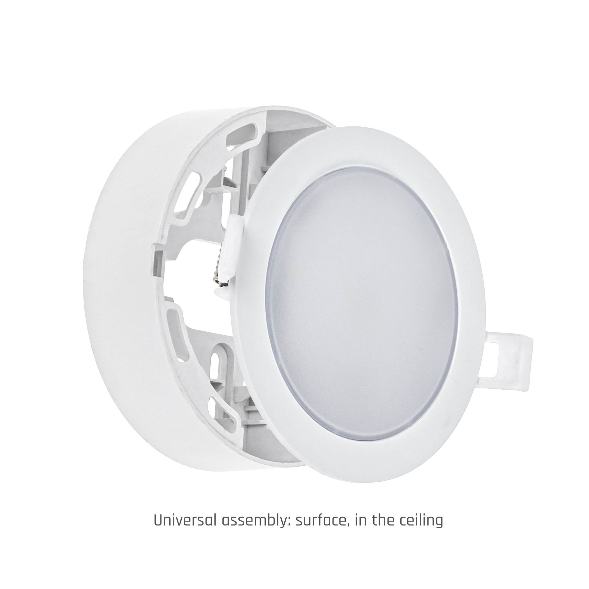 ALGINE Downlight 2-i-1 til overflade eller indbygning 6W 560Lm 230V