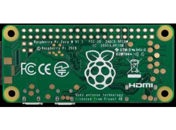 Raspberry Pi Zero W, 512 MB RAM, Wi-Fi+BT