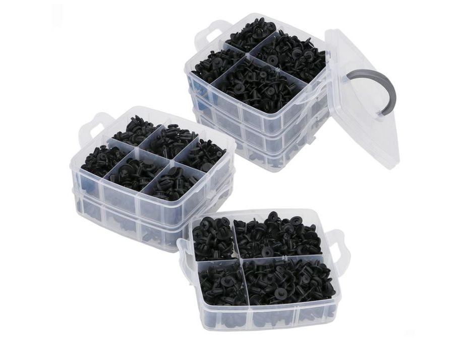 Plast skruenitte sortiment (620 stk.)