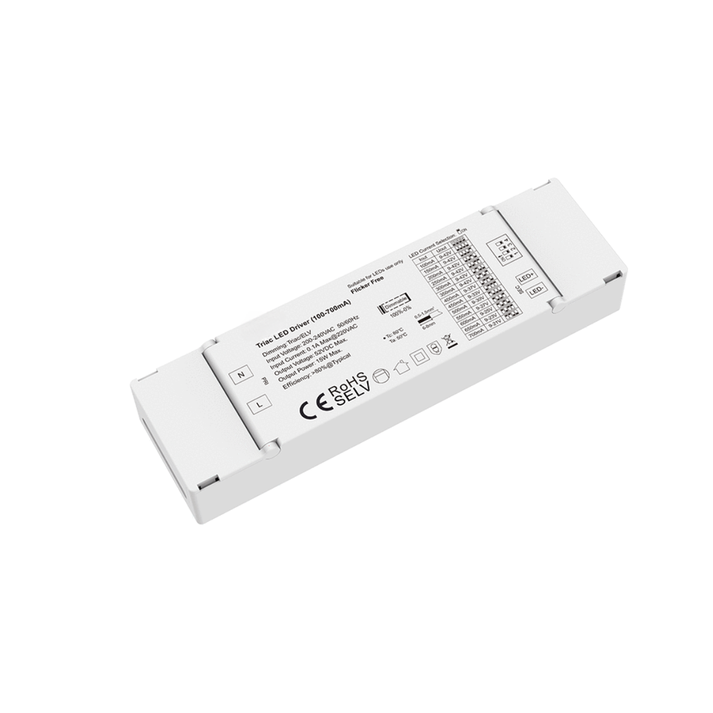 15W Triac dæmpbar LED panel driver - Input 230V, Output 9-42V, 100-700mA