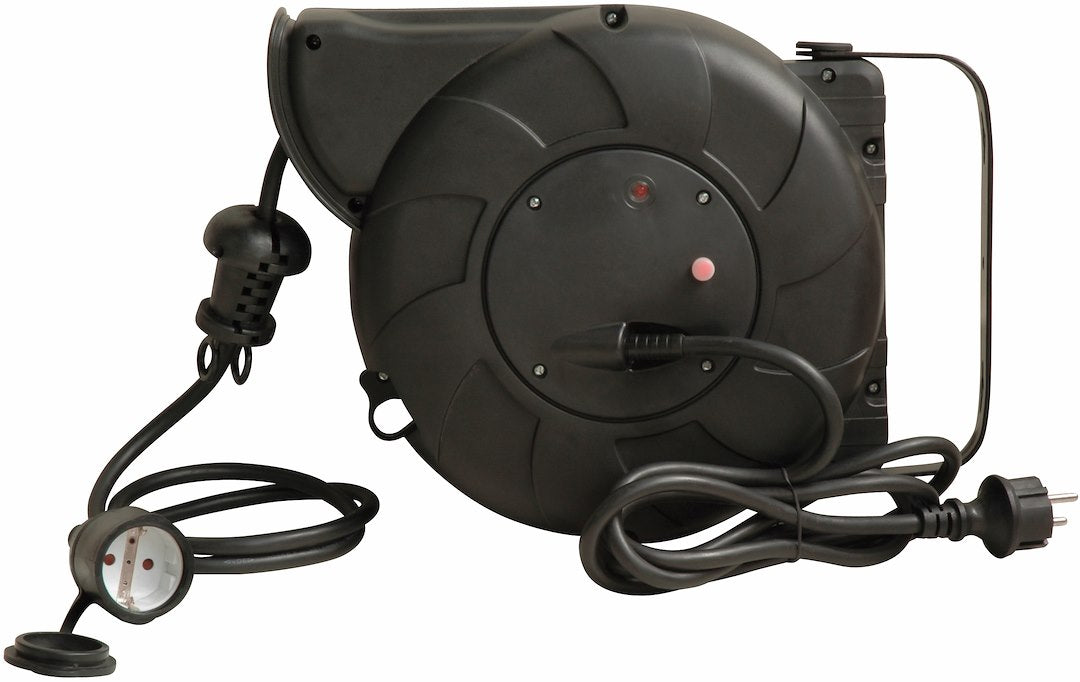 KABELOPPRULL 12+2M IP44 SCHUKO