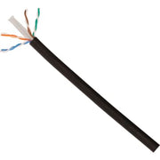 Datakabel U/UTP Kat.6 4x2xAWG23 PE T500 sort