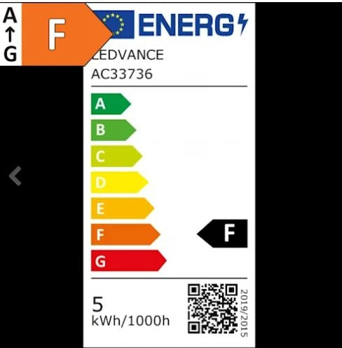 Osram 4,5W (50w) 2700K dæmpbar 350 Lm - super farvegengivelse