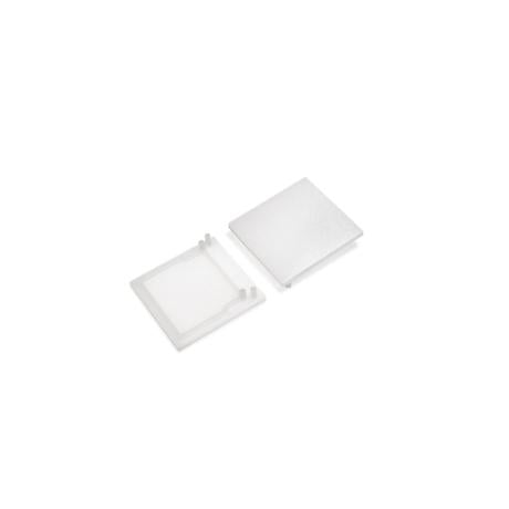 DIOFLEX endestykke for E9 VARIO30-01 opal 2stk