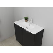 Sanibell Online usamlet møbelsæt 81x36cm matsort med 2 låger