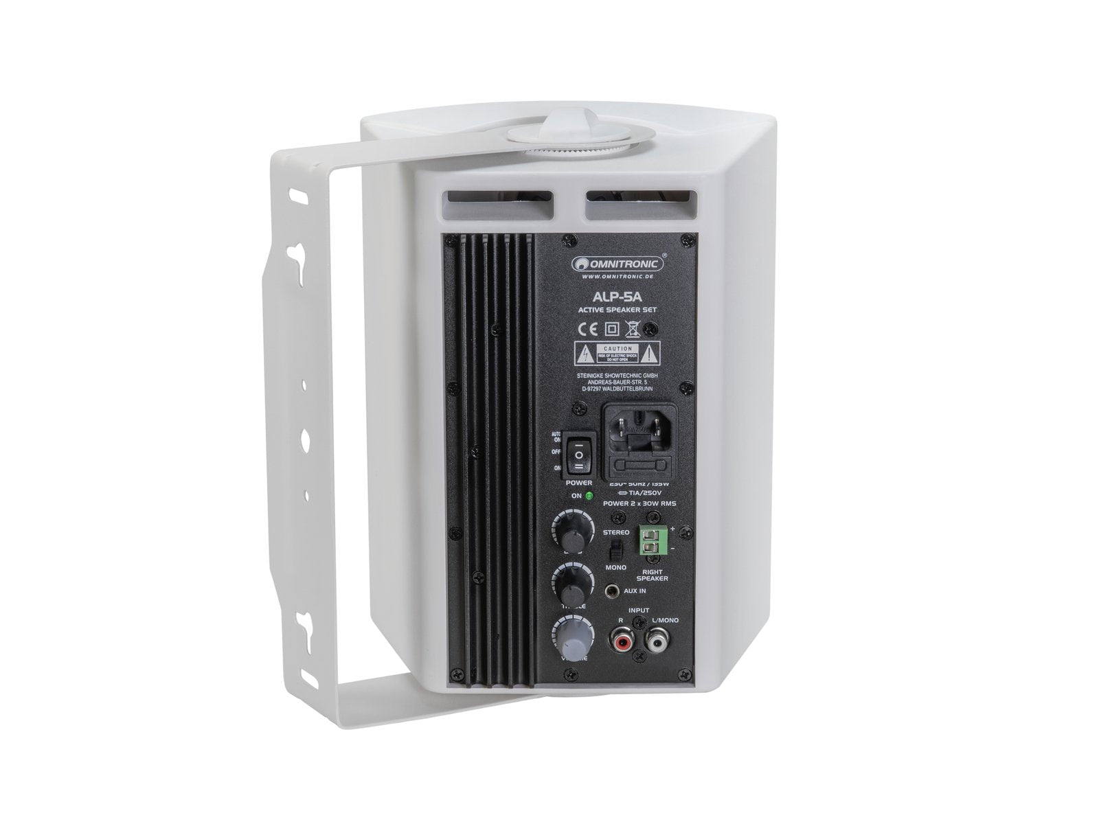 ALP-5A Aktiv højttalersæt - 5" 2x30W, Hvid