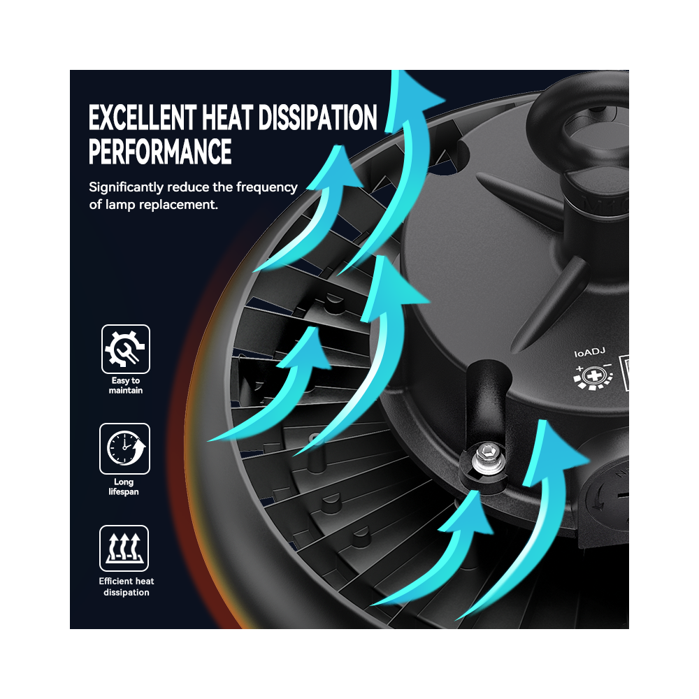 100W Solara 2 LED højtbay med Philips driver - 210lm/w, IP65, 0-10V dæmpbar, 5 års garanti