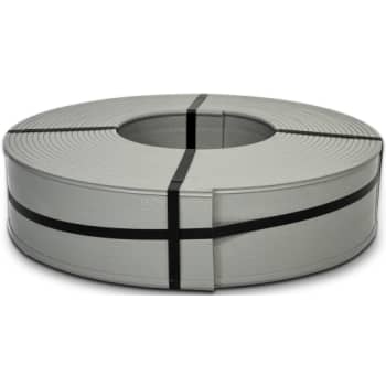 ECCOborder kantskinne 140 mm, 25 m rulle, grå genbrugsplast