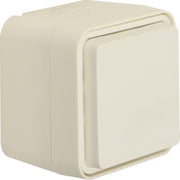 Stikkontakt schuko hvid komplet W1